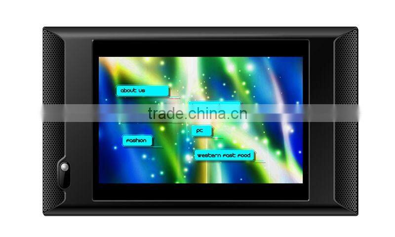 10" shelf hanging touch lcd retail advertising display monitor