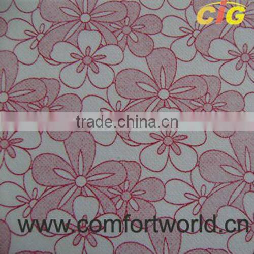 2015 new printing designs of pp spunbond non-woven fabric manufacture