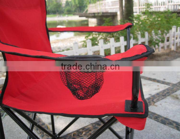 outdoor camping folding portable chair with handrail