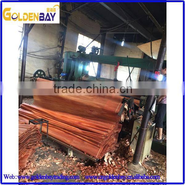 CARB E0/E1 Birch plywood/gurjan/keruing Face veneer for plywood