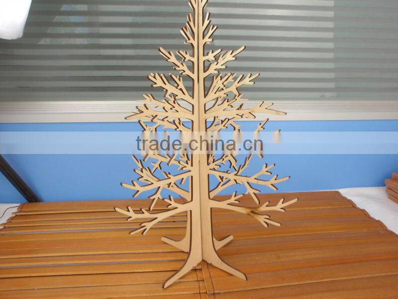 Wooden christmas tree