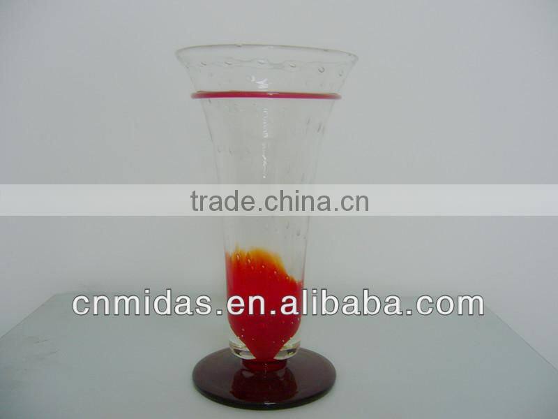 colored glass juice glass set
