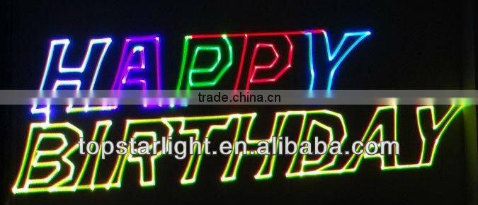 Full color laser lights 3d laser show nightclub/party