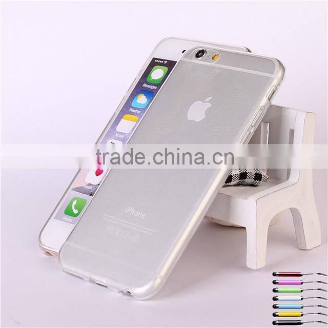 New Ultra Thin Light Clear Soft Gel TPU Silicone Case Cover For iPhone 5 6 & 6S