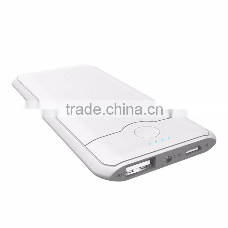 Gift shenzhen factory usb external battery pack lithium polymer power bank for samsung galaxy s4