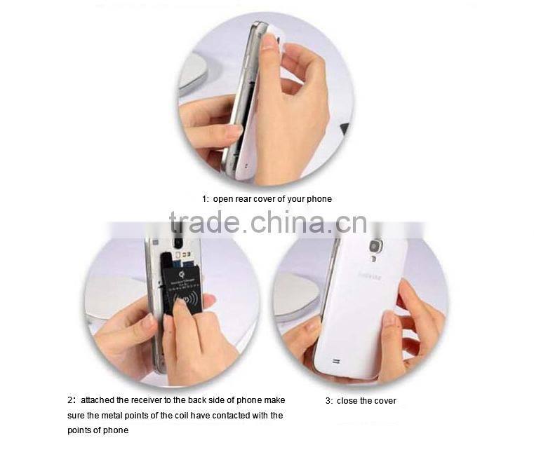 Pretty appearance mobile phone charger, fast charging USB charger for ipad, wireless charger for iphone/ipad/most custom devices