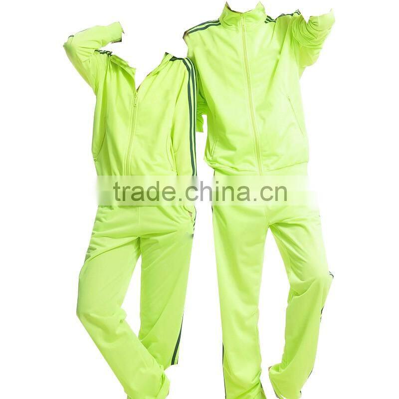 Fashion long sleeve competition training suit jogging jackets