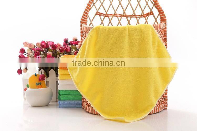 wholesale microfiber low density polyester baby wash cloths