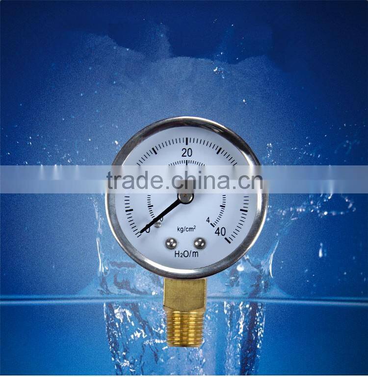 ningbo sales cng stainless steel pressure gauge differential pressure gauge