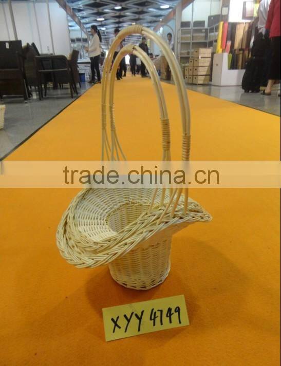 beautiful design best selling 2 pcs wicker flower baskets