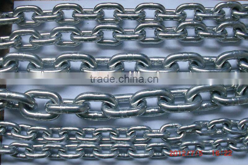 High Test G43 Galvanized Chain