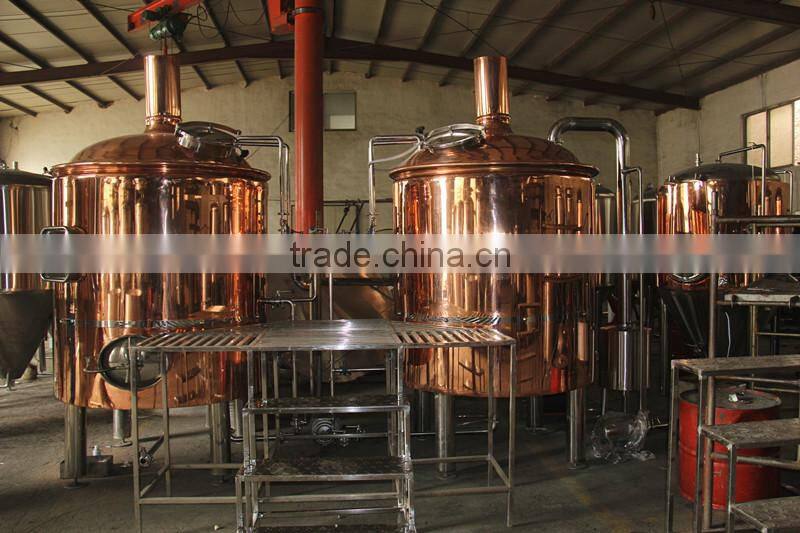 Shandong RJ 1000 liters large beer manufacturing plant,commercial alcohol brewery equipment,industrial beer brewing machine
