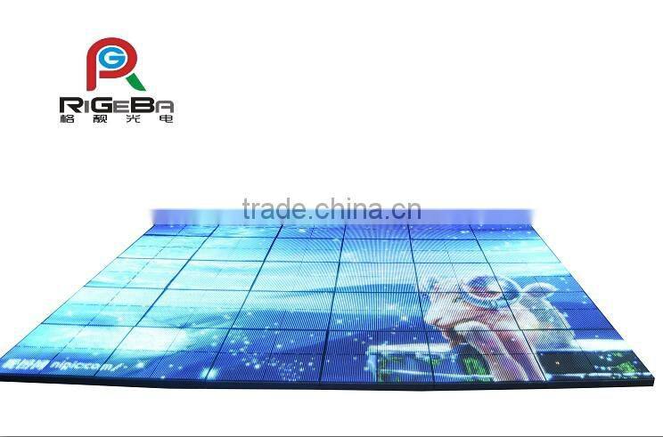 NEWEST 2014 Super Clear and Slim LED Video Floor/led dance floor lights