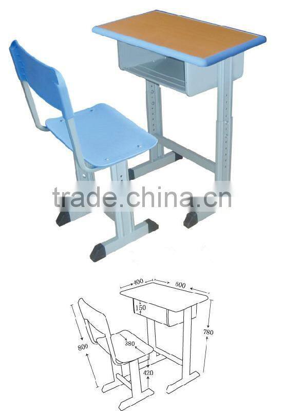 hot student desk and chair,school furniture,student table