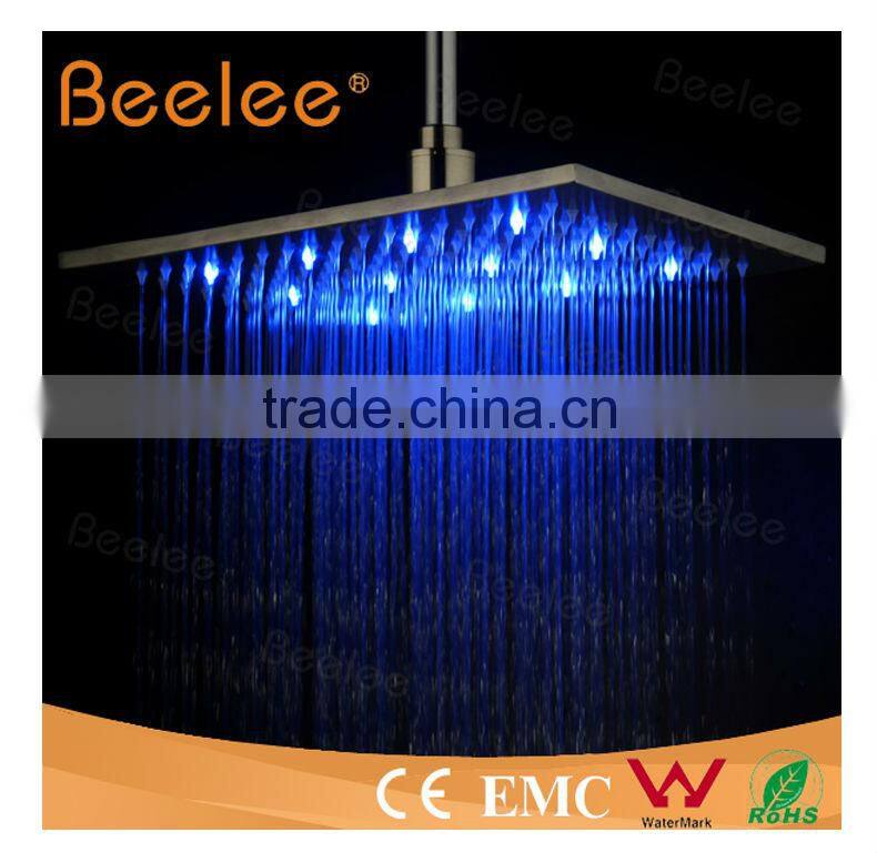 Led Oblong Big Shower Head For Top Shower