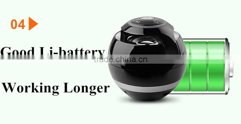 Factory Manufacturer GK-A15 2014 best portable mini speaker with fm radio BT Bluetooth speaker