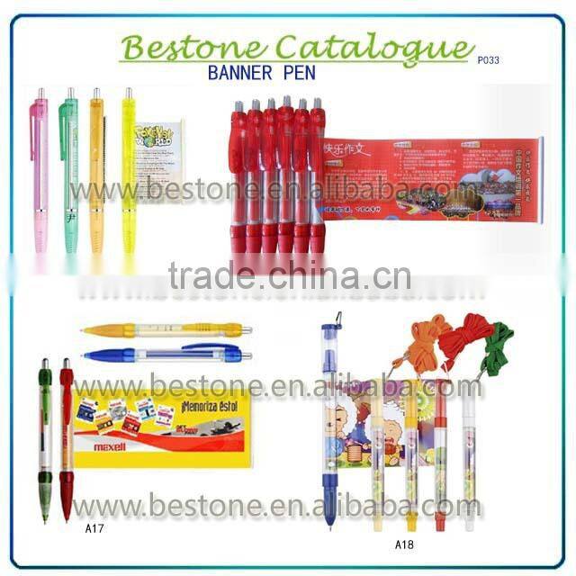 2014 Populer Advertusing Banner Pen