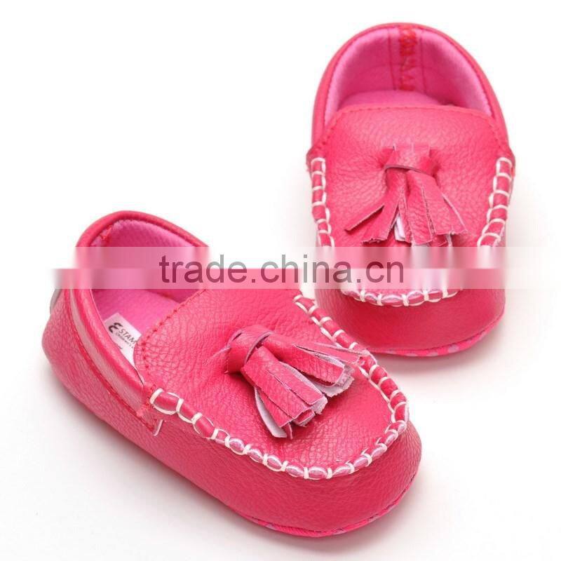 A-bomb Unisex Infant Baby Moccasins Tassels Premium Soft Sole Anti-Slip Summer Autumn Prewalker Toddler Sandals