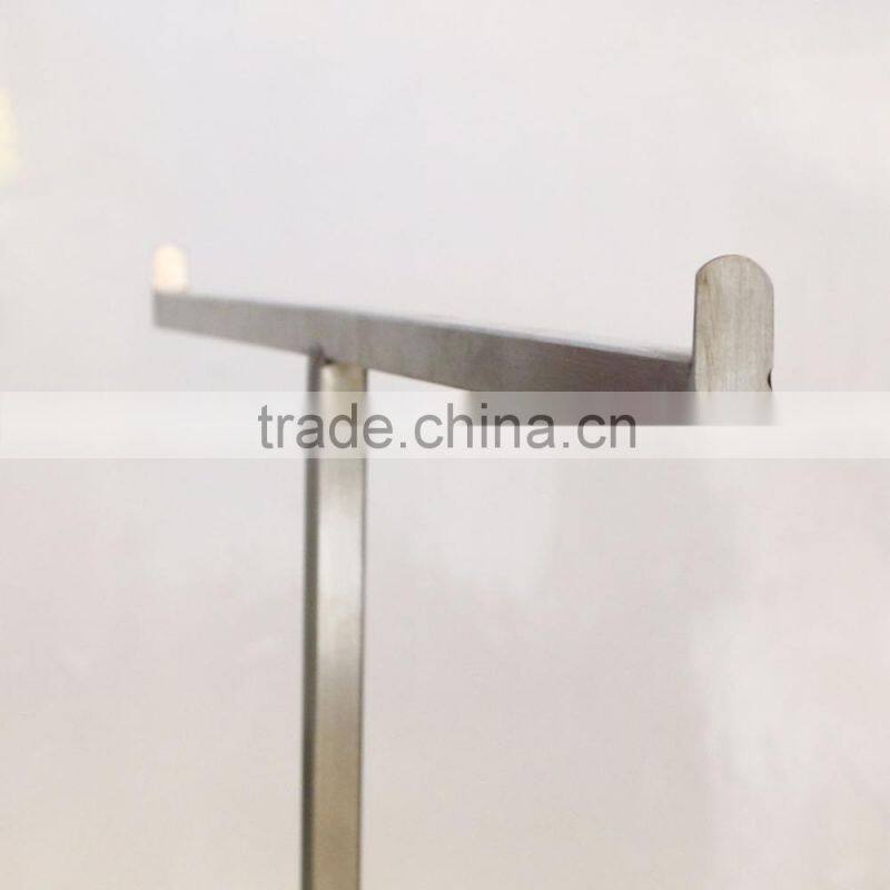 Hot sale adjustable standing metal hanging bag display handbagS stand bag display handbag Rack