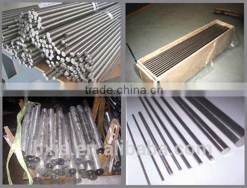 99.9% high pure polishing surface vanadium metal rod