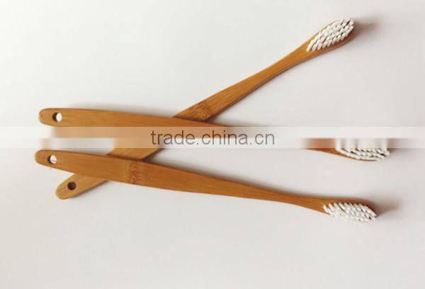 High quality hotel bamboo toothburshes with case
