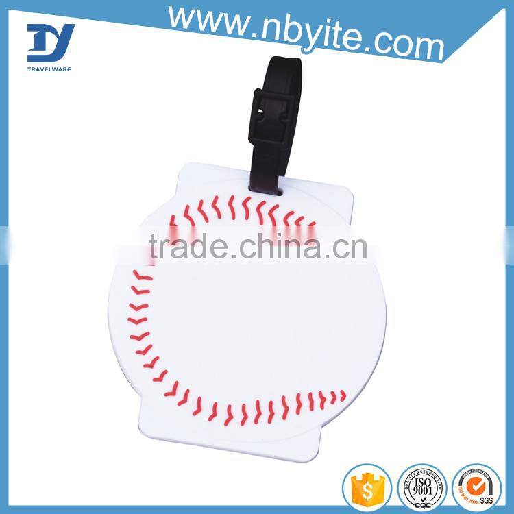 Directly factory Magnetic name tag, blank golf bag tag, plastic golf bag tag.