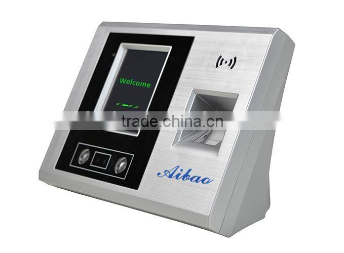 aibao finger scanner face attendance device/facial fingerprint machine for offices