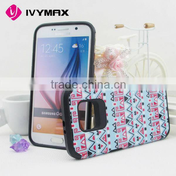 Different painted pattern cell phone case for samsung galaxy s6