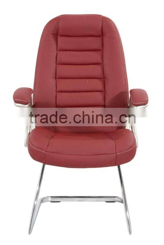 Bright color middle back adjustable armchair of office without casters