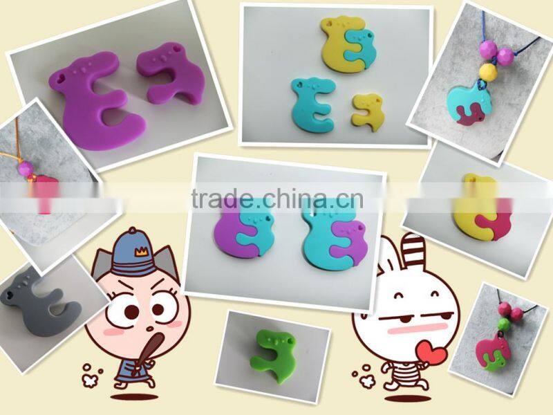 Siliocne Plastic Teething Ring/Teether Ring