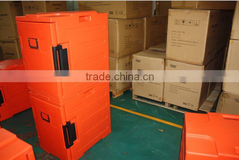 Insulated Plastic Food Carrier with 5 Pans