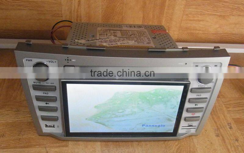 7inch special car DVD player for camry DM7851C with detachable tablet of android4.0 OS and Win CE 6.0 of main unit