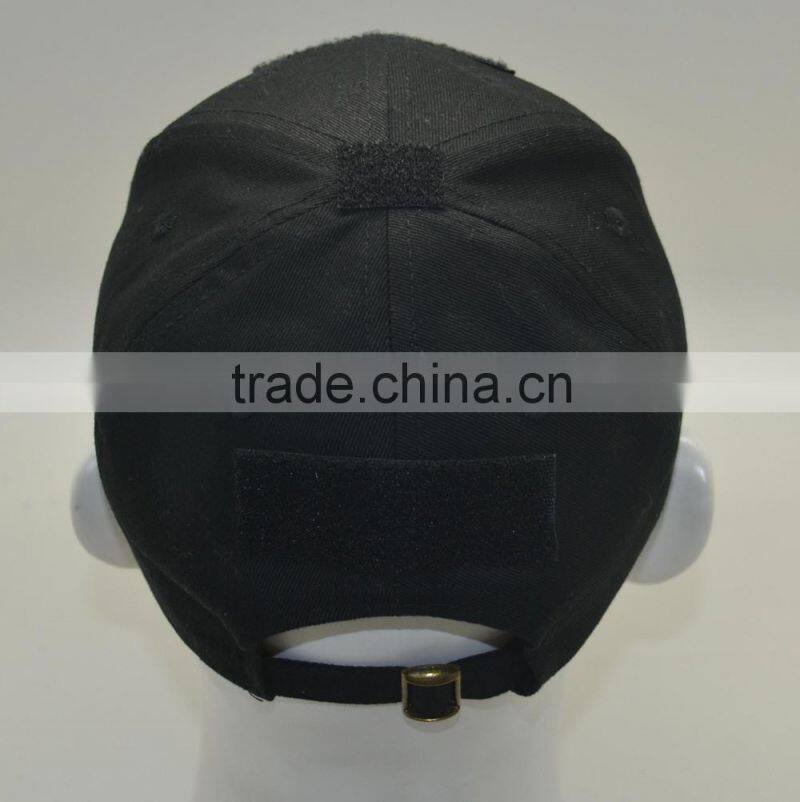 3D embroidery logo custom made logo TACTICAL baseball cap