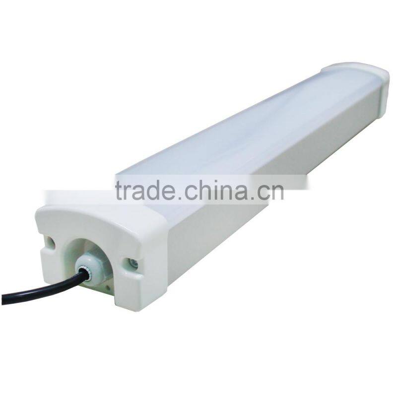 IP65 Aluminum Tri-proof led lamp with AC100-240V