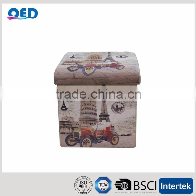 Elegant Large Oblong Fold Up Storage Boxes