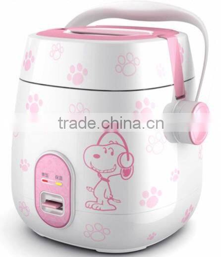 Mini 1.2L l rice cooker with 4 different color,rice cooker,mini rice cooker,