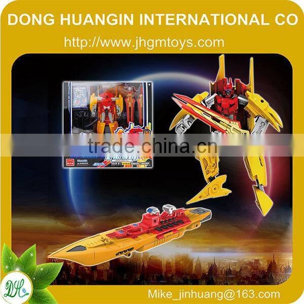 2014 Transformation robot,Ship Transformable Robot Toys,Plastic ship toys