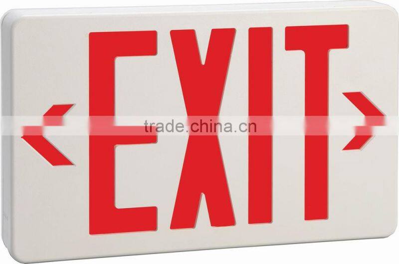 ET-100 combo LED rechargeable exit sign ul 924