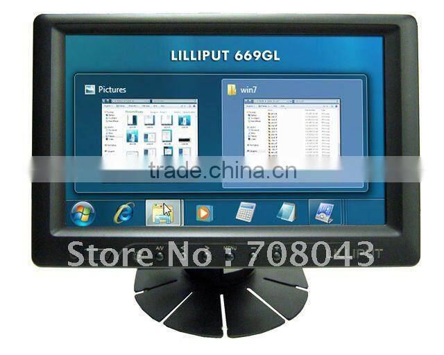 669HBT 7 inch touch screen monitor vga input