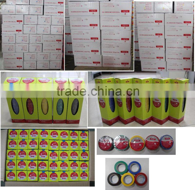 China Jumbo Roll PVC Electrical tape cheapest