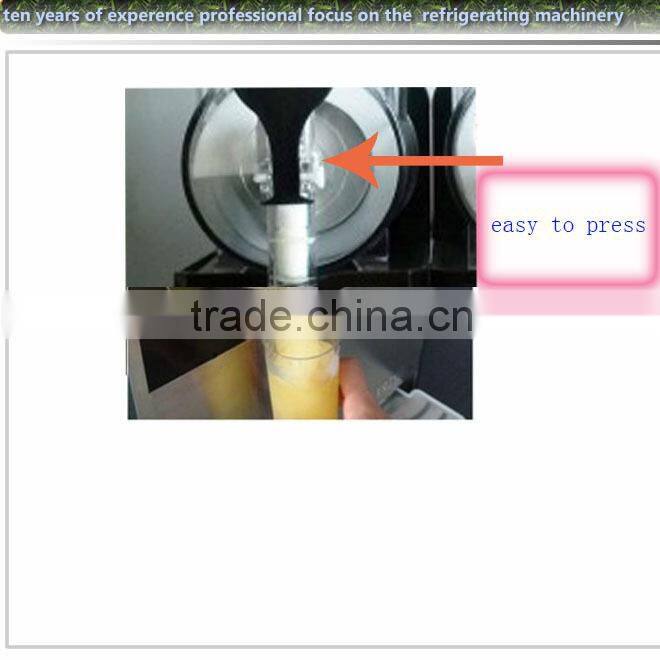 Black Color Single Bowl Slush Making Machine MK-03