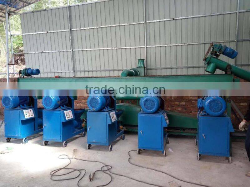 End-users favorite fire wood briquette making machine with low investment