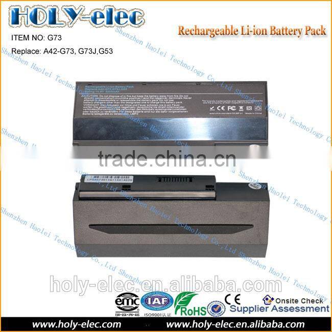 14.8V Spare Battery for ASUS G73 G53S G53SW G53J G53 G53JW G73S G73SW Laptop(A42-G73)