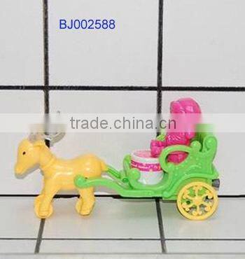 Christmas toys santa claus red pull toy