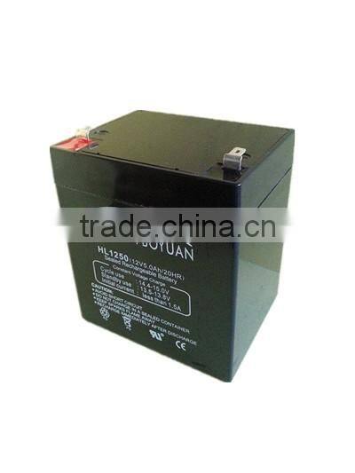 Sufficient capacity 12v 5ah Solar Gel Inverter Battery