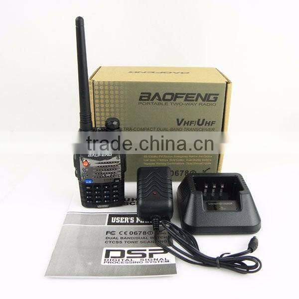 BaoFeng UV 5RA VHF/UHF Two Way Radio Transceiver Walkie Talkie+New speaker MIC