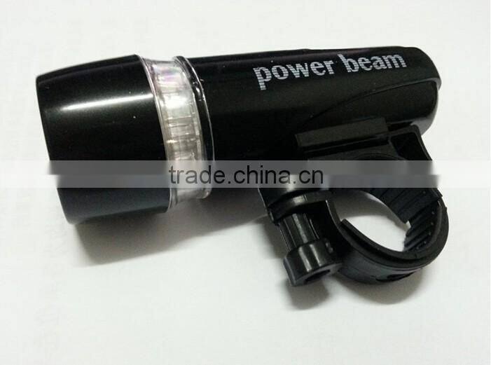 2016 1Set Waterproof 5 LED Lamp Bike Bicycle Front Head Light+Rear Safety Flashlight Black,