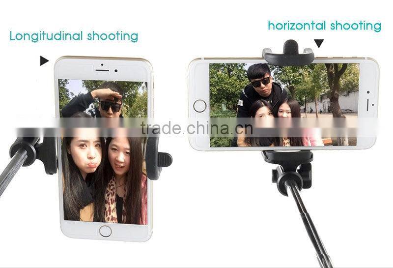 For Travel universal mini wireless selfie stick