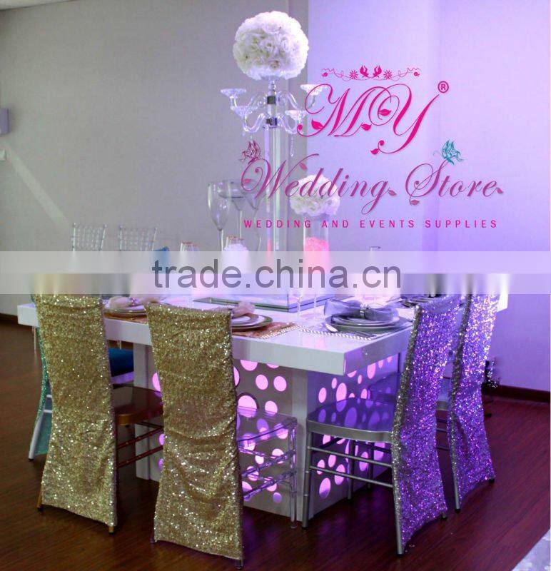 wedding and enents wooden table