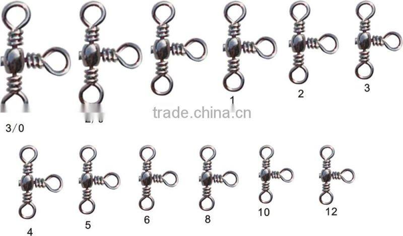 Barrel cross-line swivels fishing tackle accessories